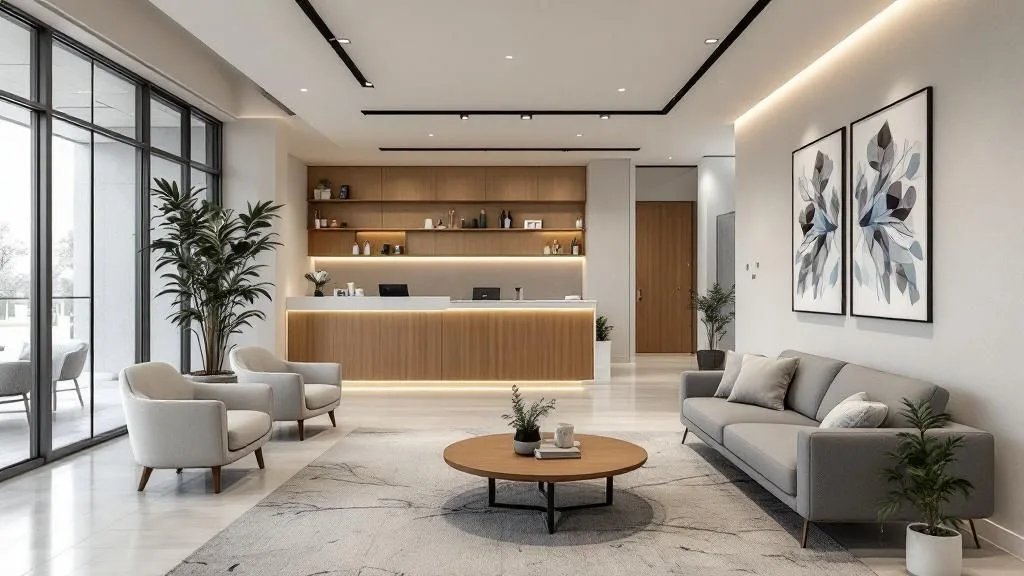 Interior of Luxe Med