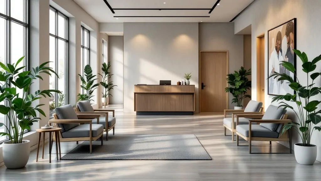 Interior of Rache Clinic