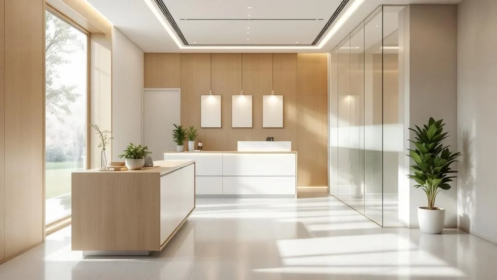Interior of Transitions Weight Loss Center
