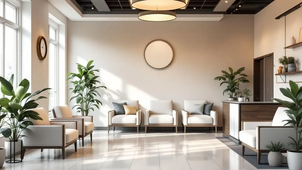 Interior of V Health Center