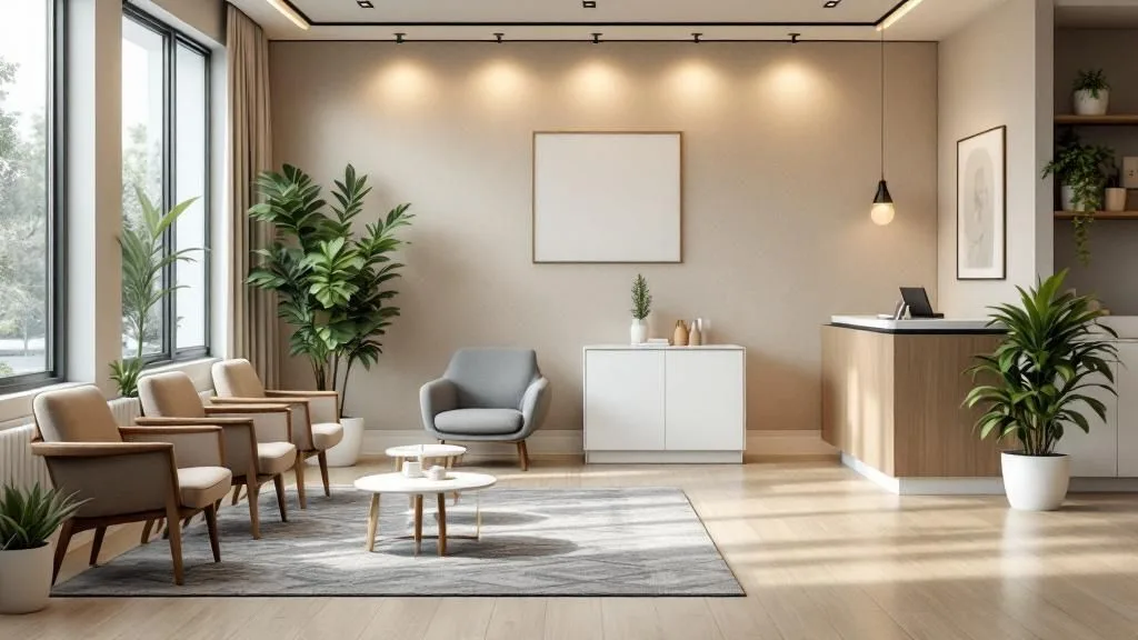 Interior of Ease Acupuncture Wellness