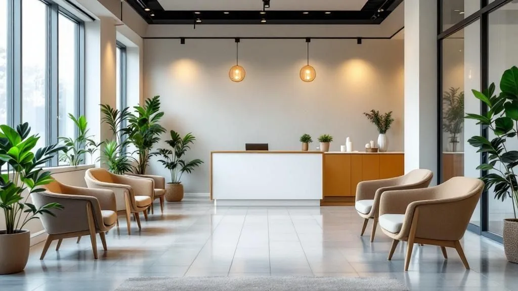 Interior of Sunmi James Aesthetics