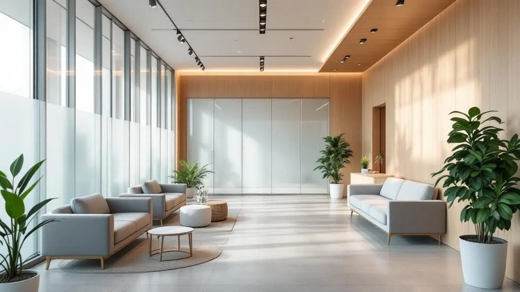 Interior of Black Olive Health