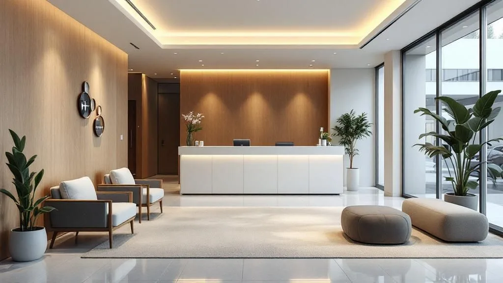 Interior of WoodStream Wellness