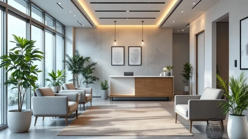 Interior of LOU LOU Med Spa