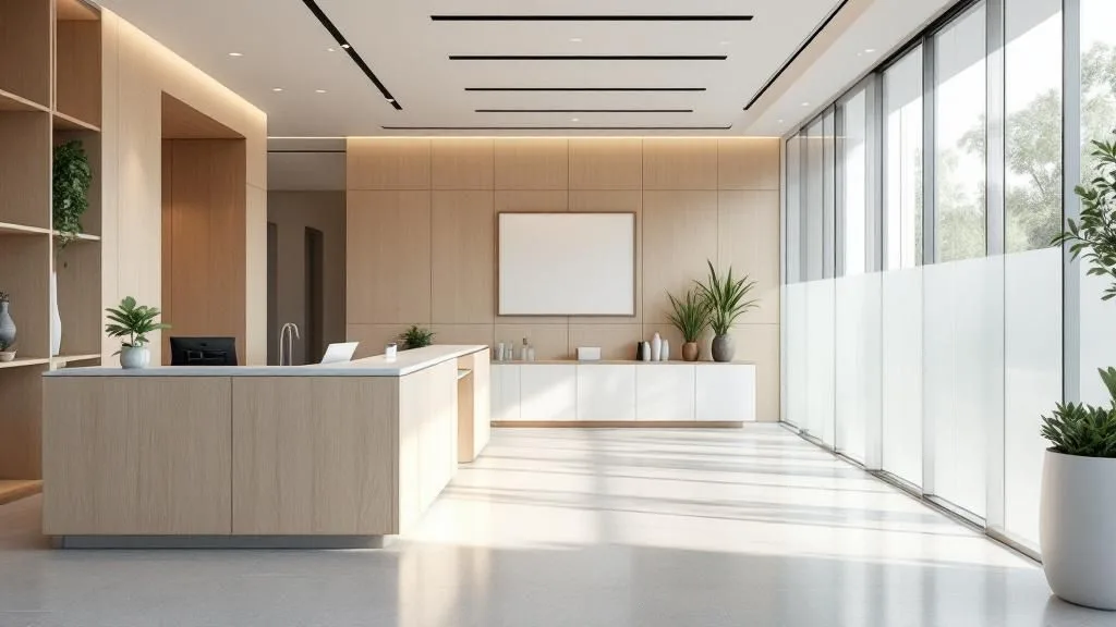 Interior of Aura Aesthetics