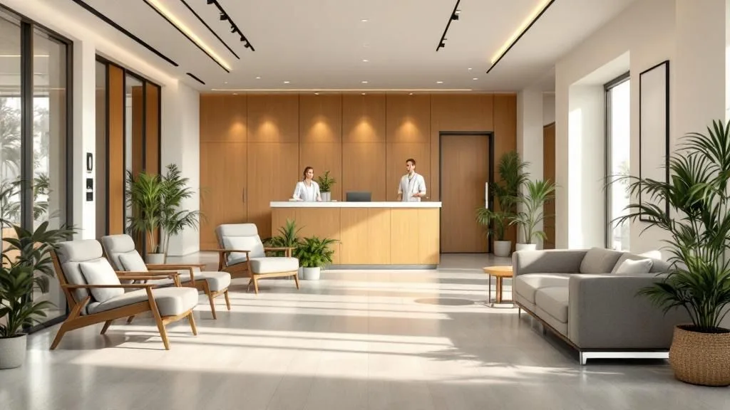 Interior of Healthy Palate Weight Loss Clinic