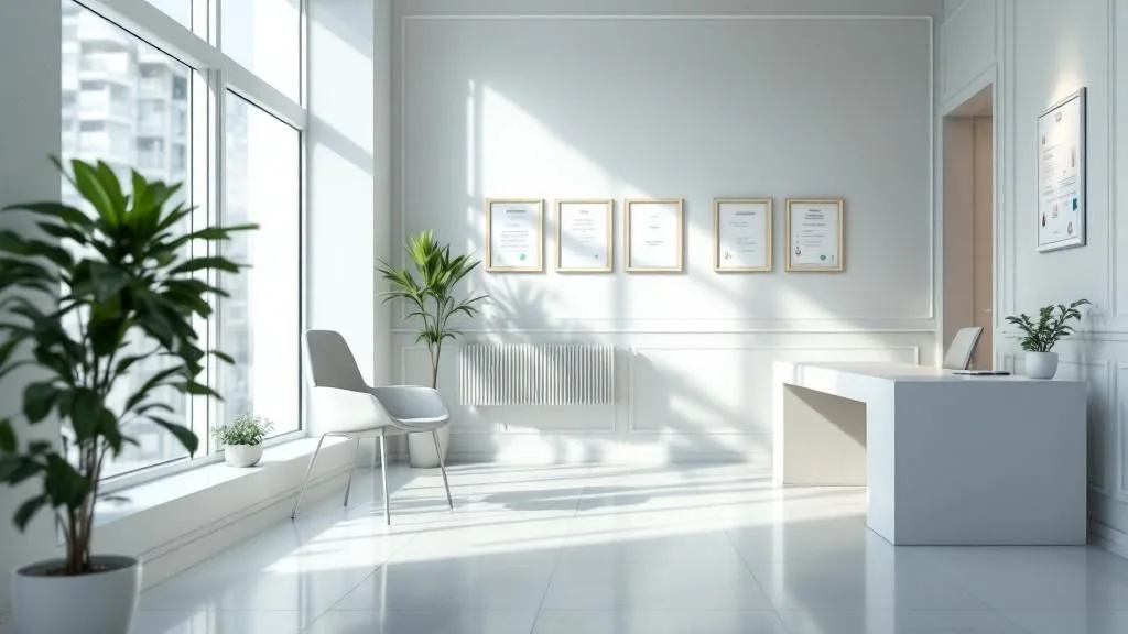 Interior of Santé Solutions