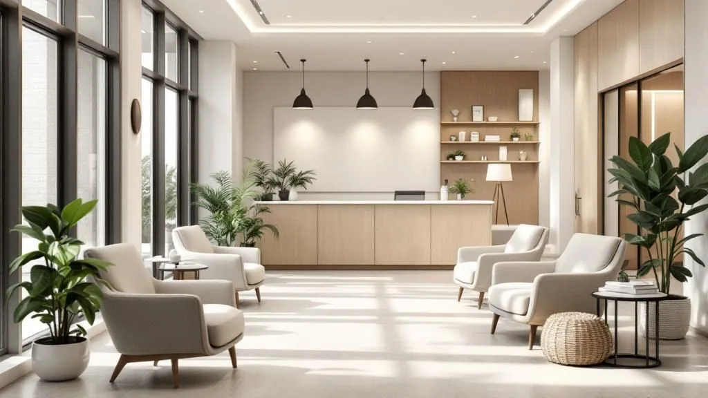 Interior of Vitality Men's Health & Wellness