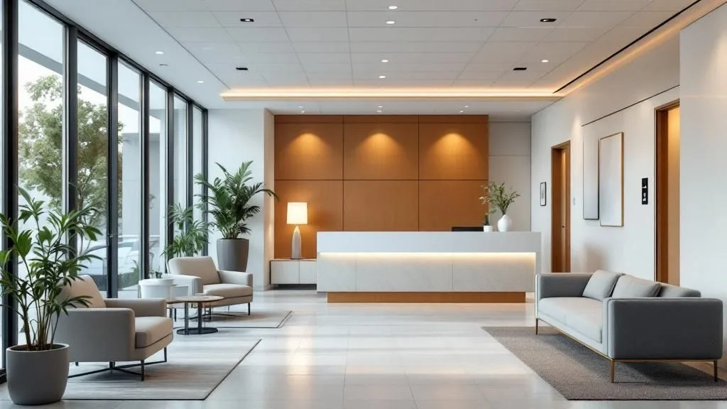 Interior of Forte Wellness
