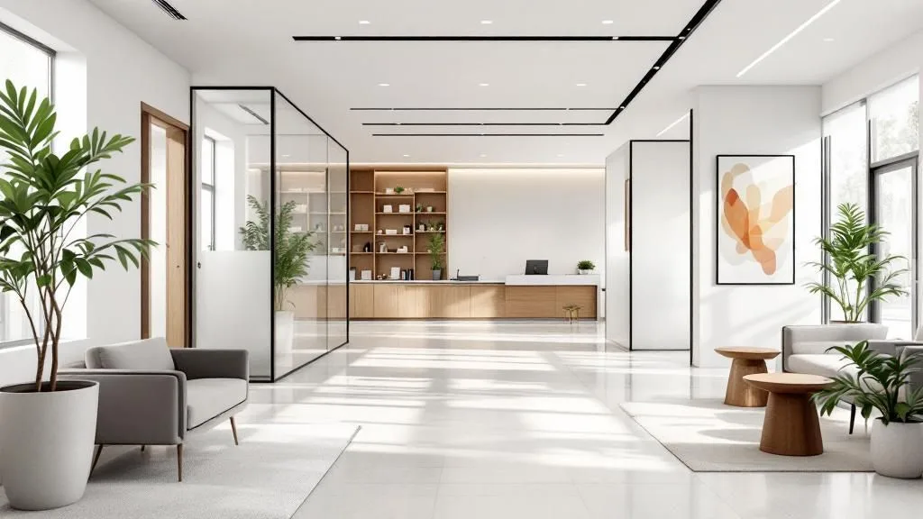 Interior of Happy Health and Wellness