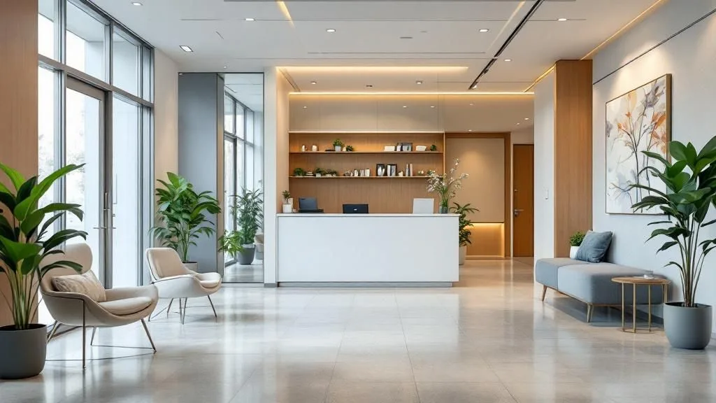 Interior of Harmony Aesthetics Spa