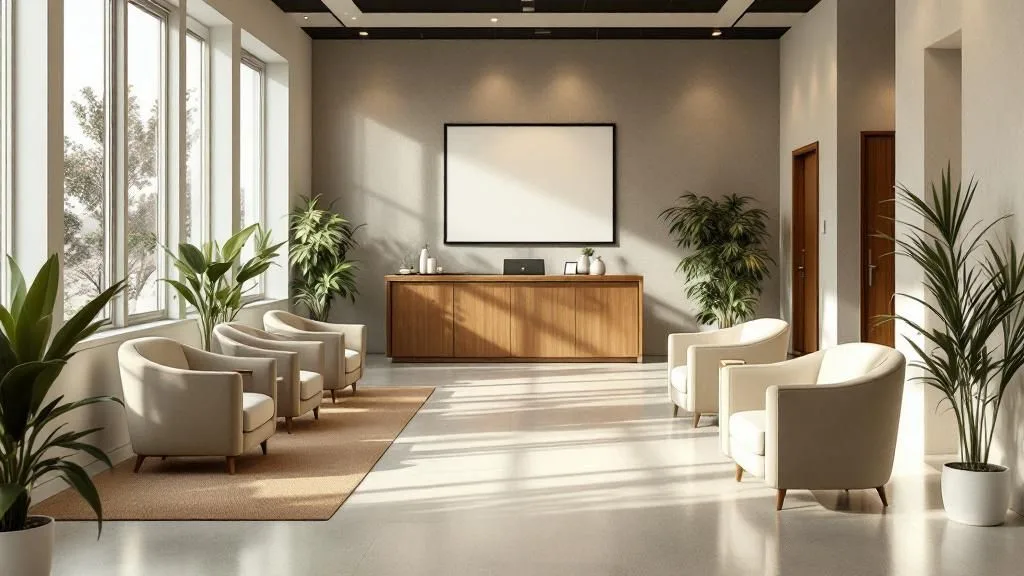 Interior of Huemn | Hyperbaric Oxygen Therapy | Peptides | Weight loss