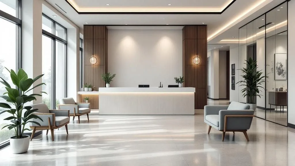 Interior of Noire Skin and Health