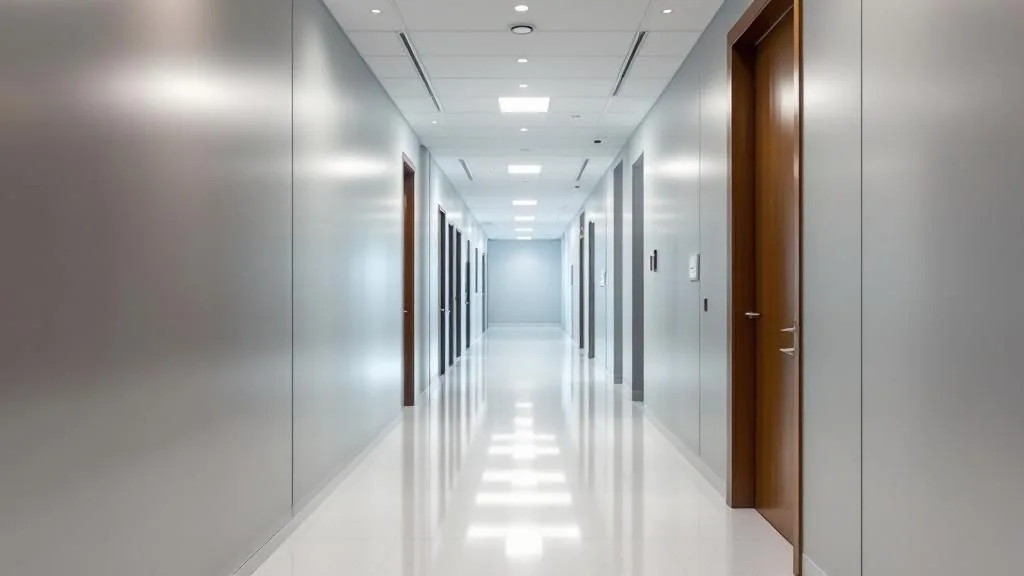 Interior of Nutrition and Health Center