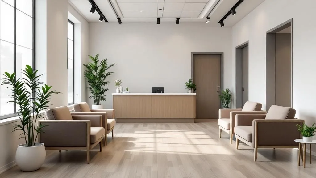 Interior of T. Garrett Family Health and Wellness Clinic