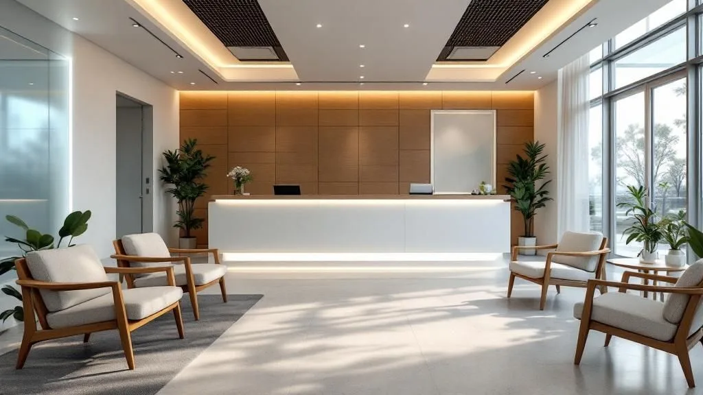 Interior of The Allen Wellness Clinic
