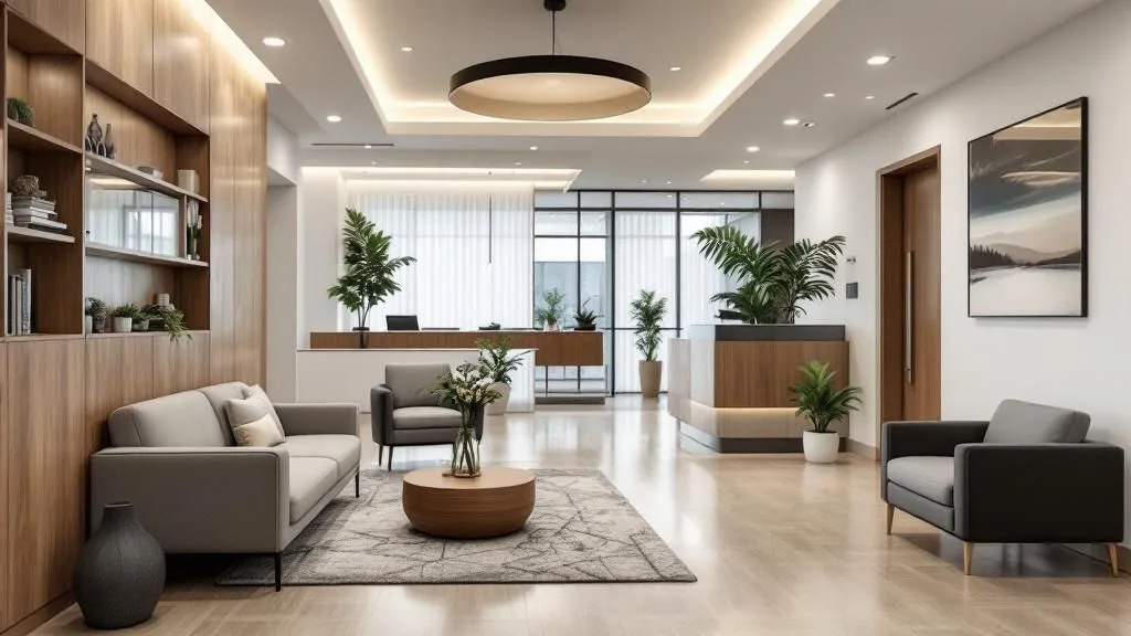 Interior of Rise Rejuvenation Center