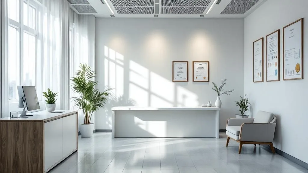 Interior of Balance Wellness