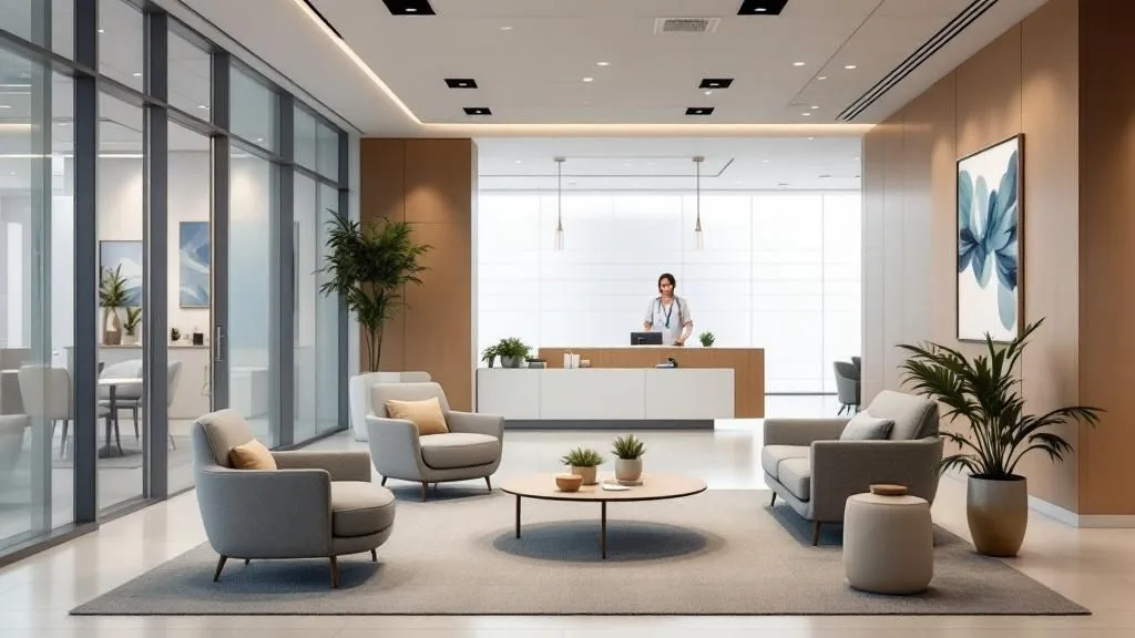 Interior of Greenbrier Health and Wellness Center