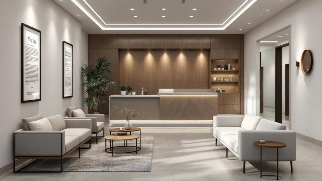 Interior of Bloom Aesthetics by Zelda