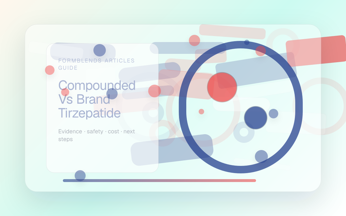 Compounded vs Brand Tirzepatide: Key Differences