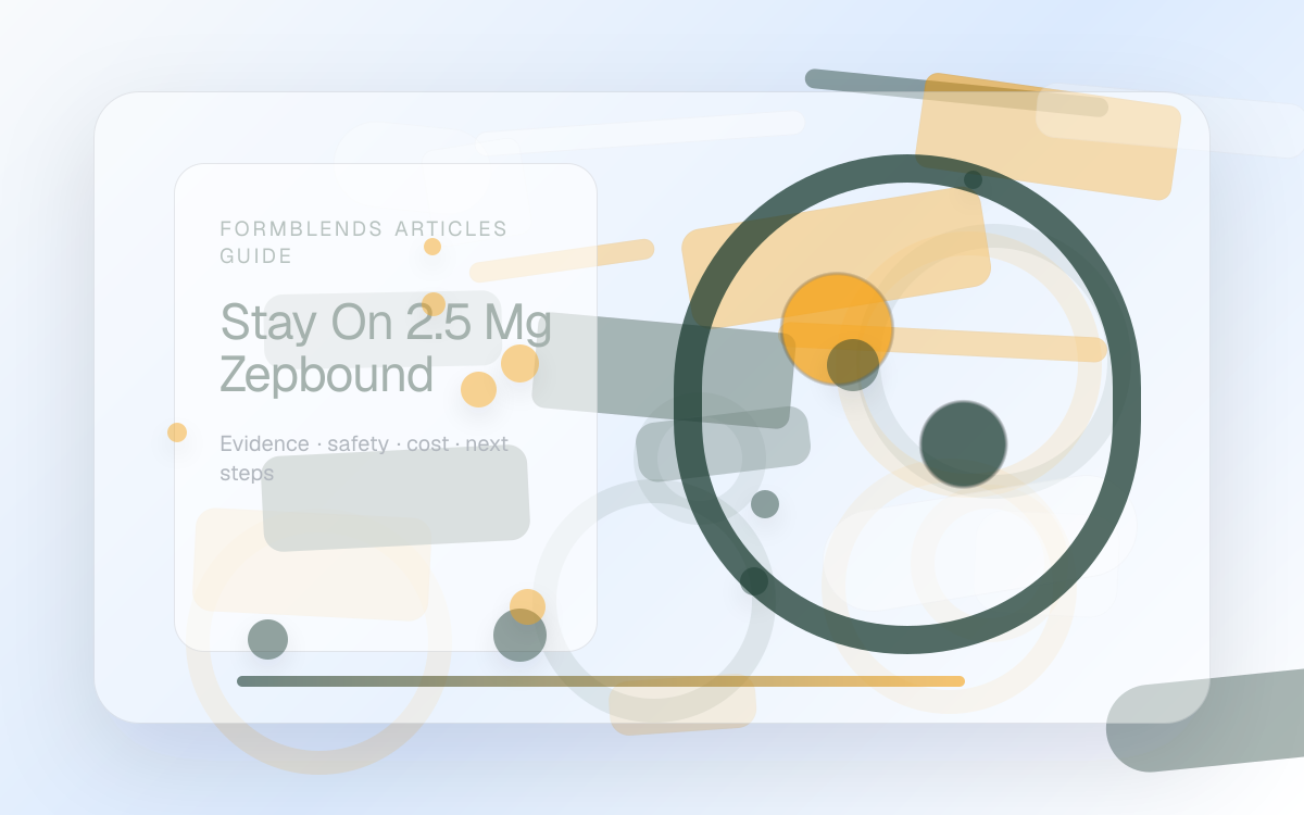 Can I Stay on 2.5 mg Zepbound Instead of Escalating? When the Starting Dose Is Enough