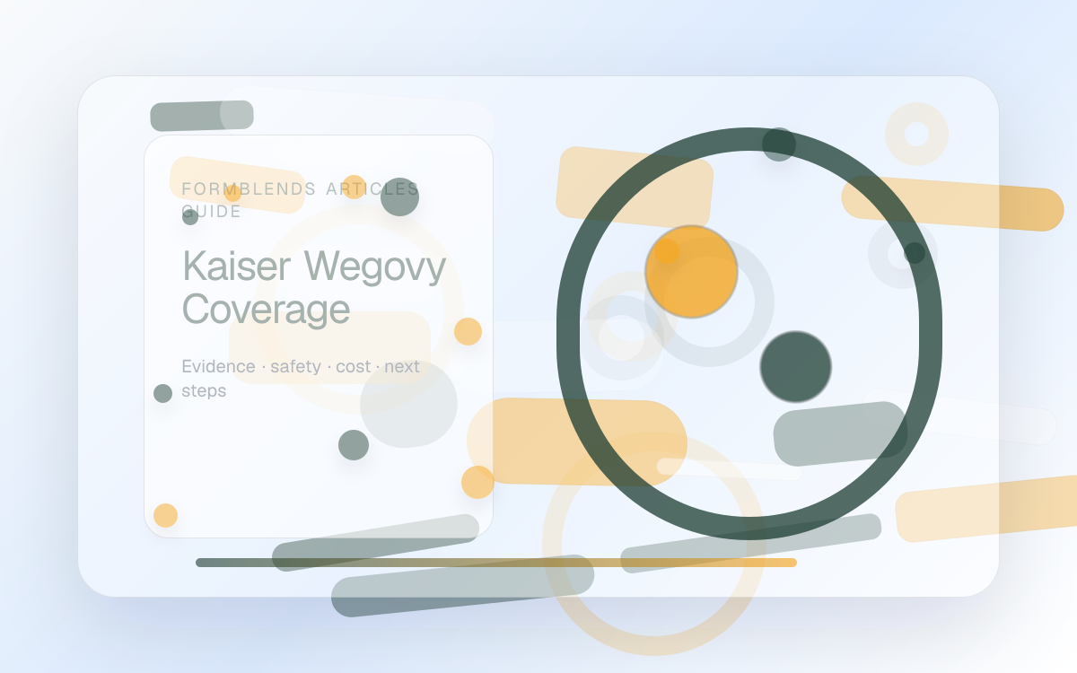 Kaiser Wegovy Coverage: Coverage, Approval & Cost