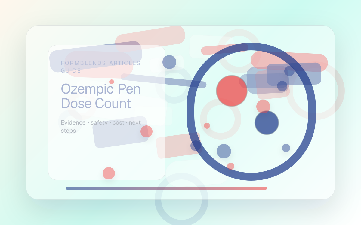Ozempic Pen Dose Count: Dosing, Safety & Monitoring