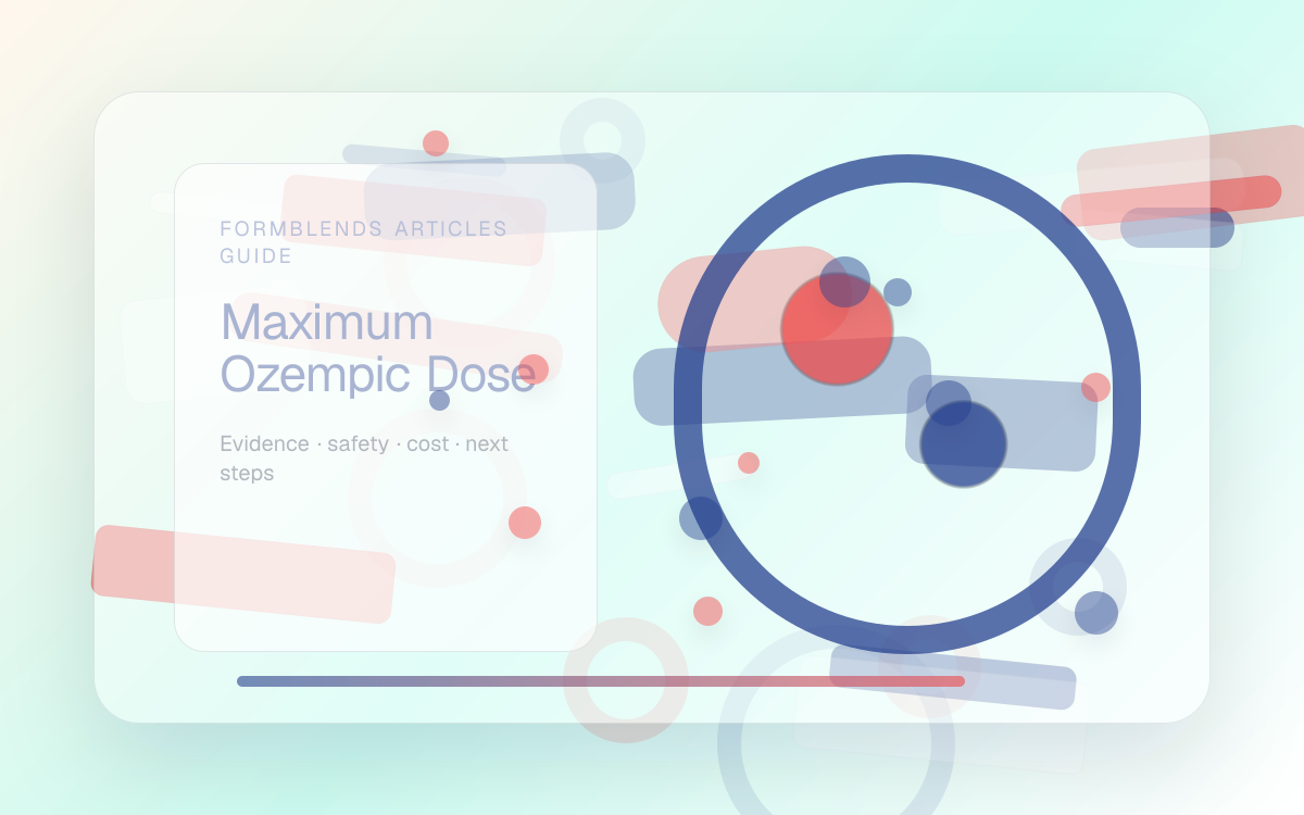 Maximum Ozempic Dose: Dosing, Safety & Monitoring