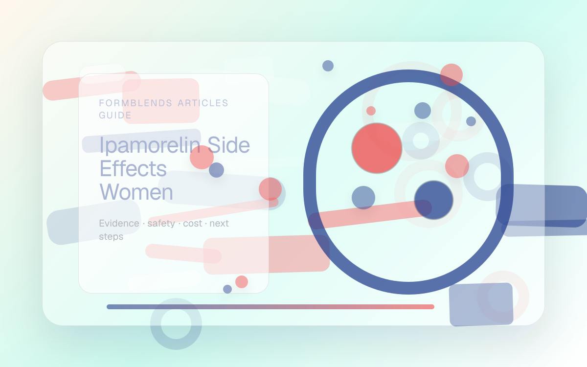Ipamorelin Side Effects in Women: Safety Guide