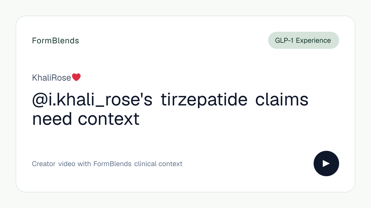 @i.khali_rose's tirzepatide claims need context