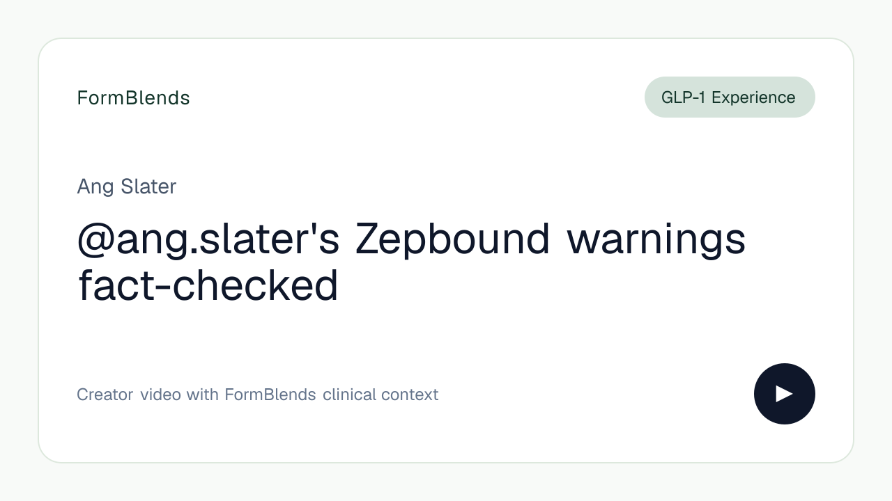 @ang.slater's Zepbound warnings fact-checked