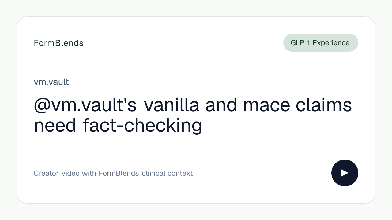 @vm.vault's vanilla and mace claims need fact-checking