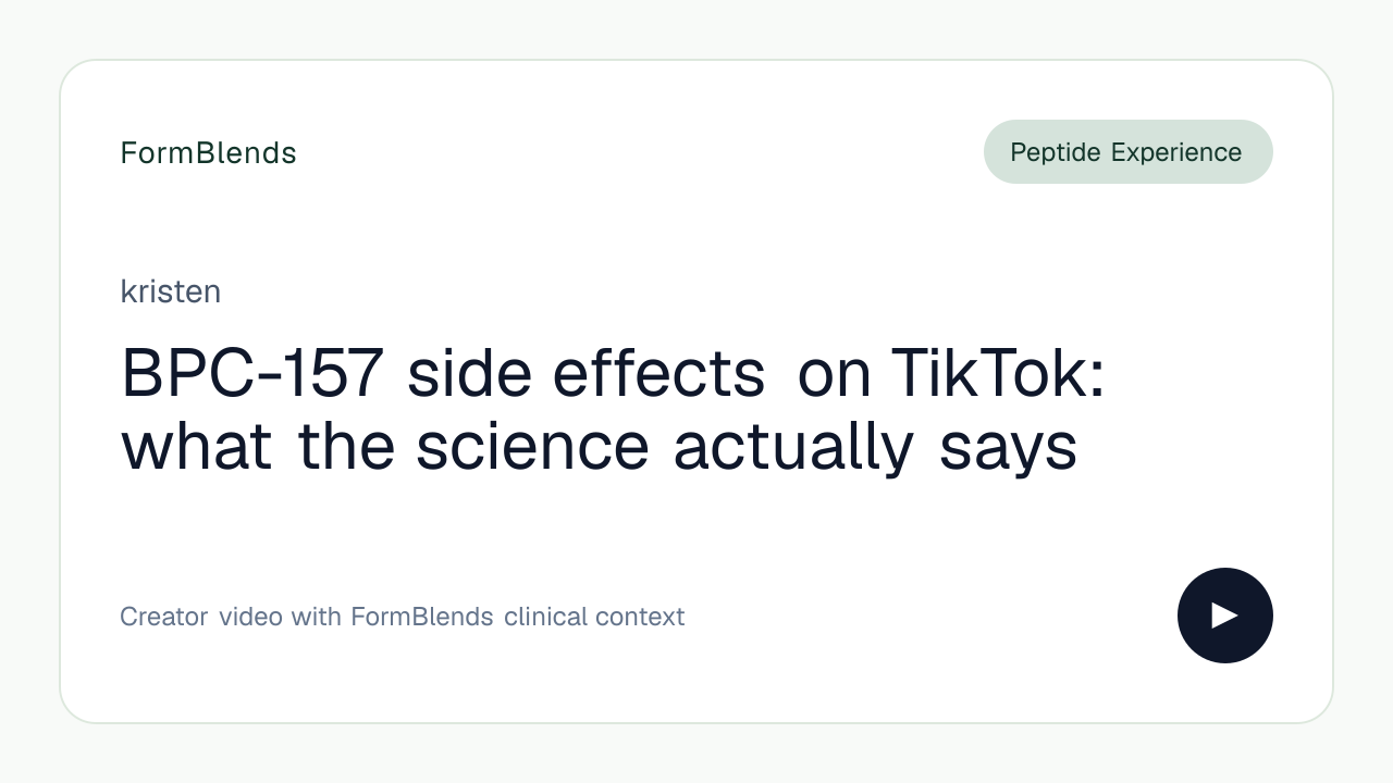 what are the side effects of bpc 157 peptide BPC-157 on TikTok: science actually says by… SEO_Optimized Bottle Amount:3 Bottles B12 for cats -