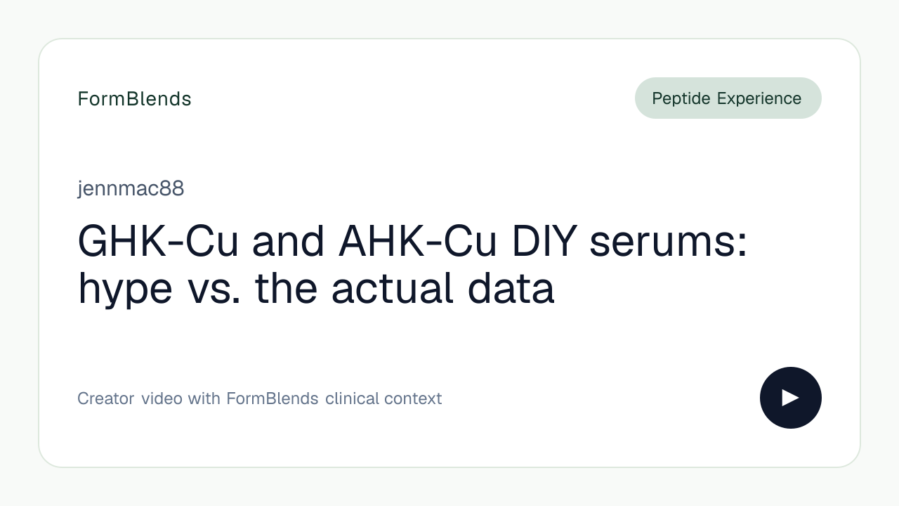 ahk cu vs minoxidil GHK-Cu vs. for hair loss: what the evidence says by renewinthealth Cu and Acetyl Tetrapeptide doctor-only b12 injection red urine Size:10mL