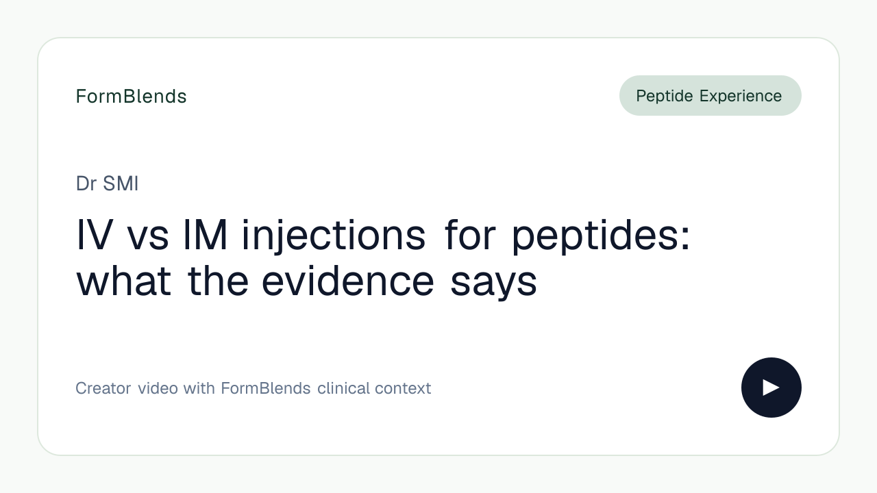 bpc 157 subcutaneous vs intramuscular injection IV IM injections for peptides: what the evidence says by dr.smi.ramapulana Size:30-Day Supply Revive Body MD ~ Free From_Vegetarian-Friendly