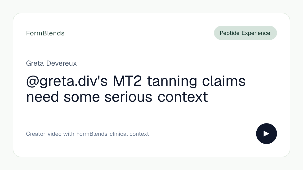 @greta.div's MT2 tanning claims need some serious context