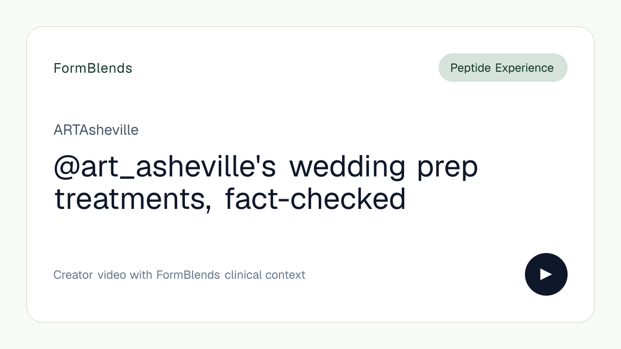 @art_asheville's wedding prep treatments, fact-checked