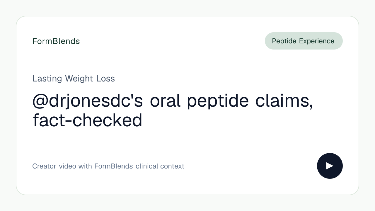 oral bpc 157 weight loss drjonesdc's peptide claims, fact-checked by drjonesdc best brand for bpc Size:25 Grams b12 shot