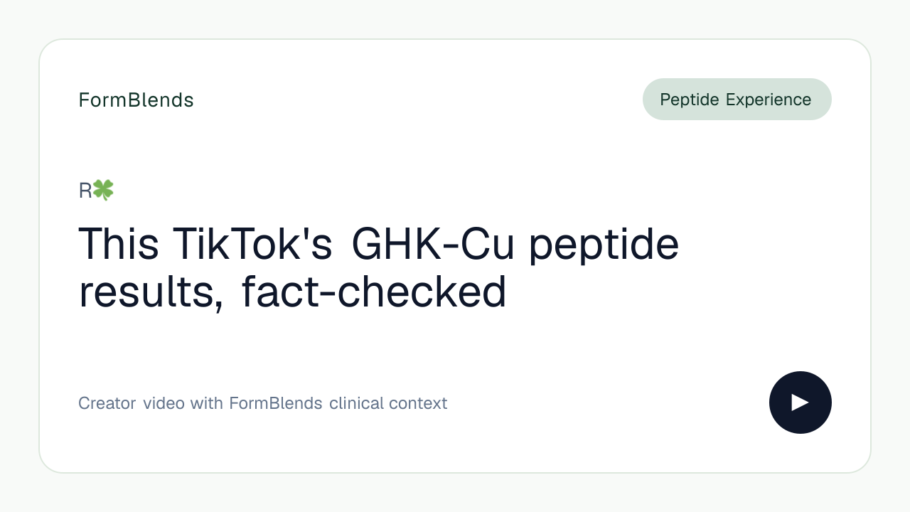 ghk cu injectable side effects dry lips chapped lips This TikTok's GHK-Cu peptide results, fact-checked by urlocalgemineye Animal models of the dark circles Size:1kg - Email for pricing
