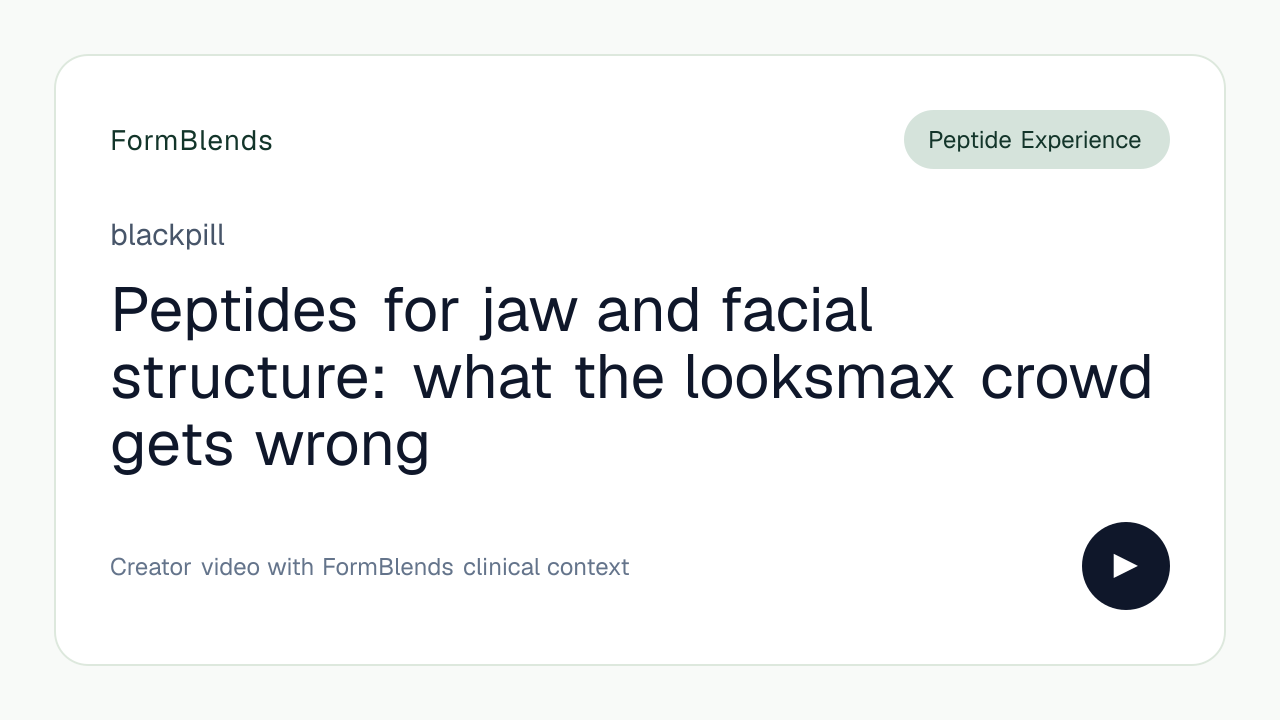 peptide bpc 157 and tb 500 Peptides for jaw facial structure: what the looksmax crowd gets… BAC Reconstitution Solution do i need to SELECT VOLUME DISCOUNT:Individual ~Pre-Order 8-16 week etd