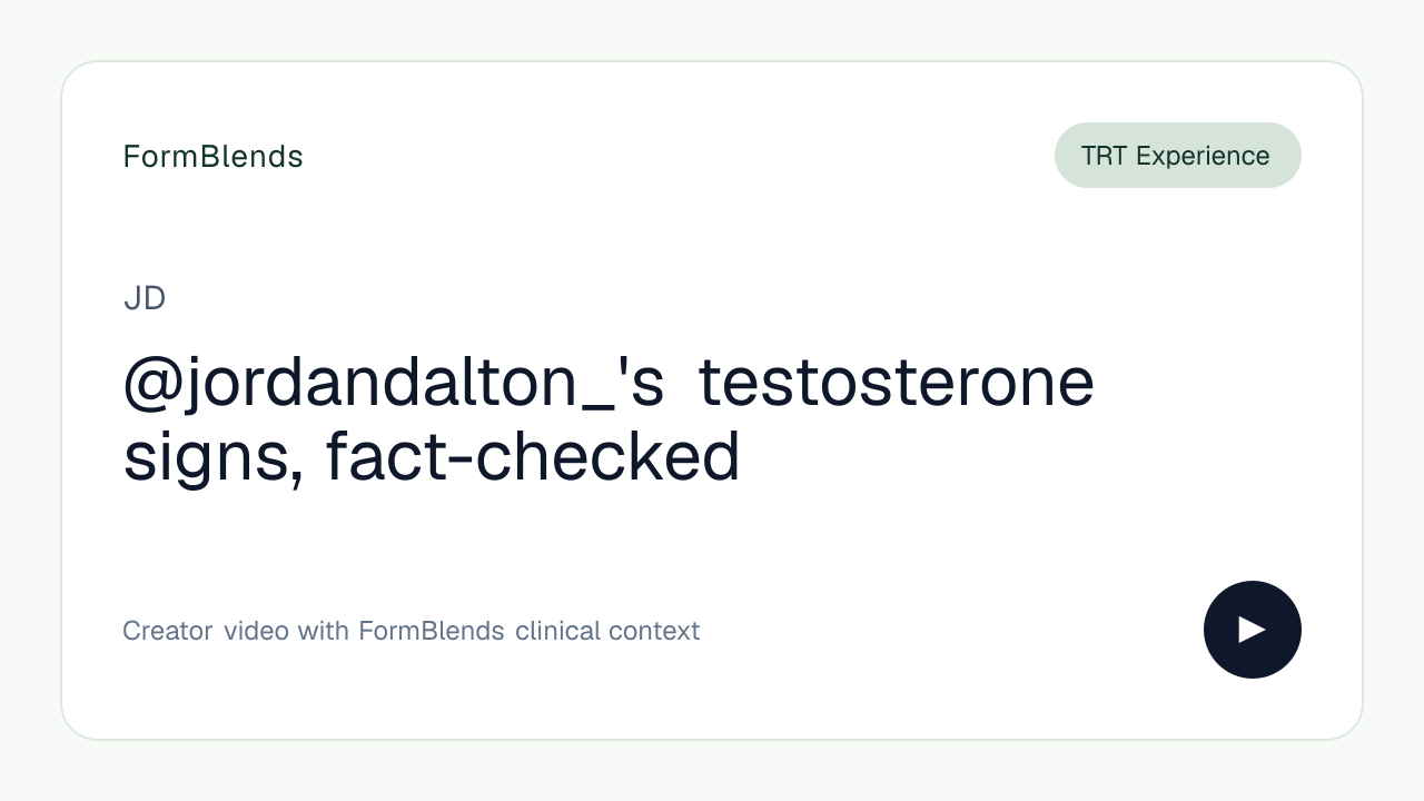 @jordandalton_'s testosterone signs, fact-checked