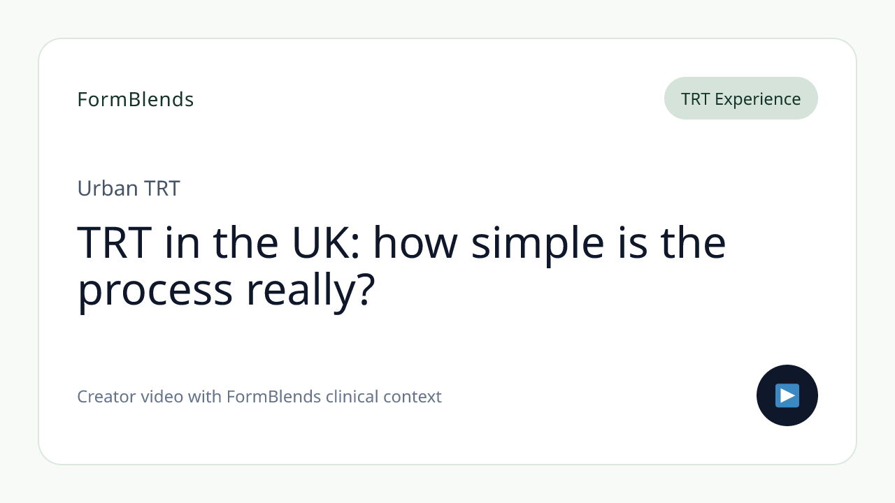 TRT in the UK: how simple is the process really?