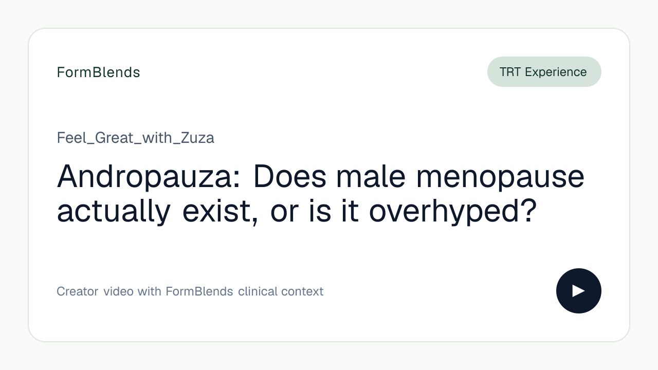 Andropauza: Does male menopause actually exist, or is it overhyped?