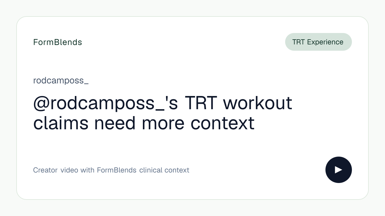 @rodcamposs_'s TRT workout claims need more context
