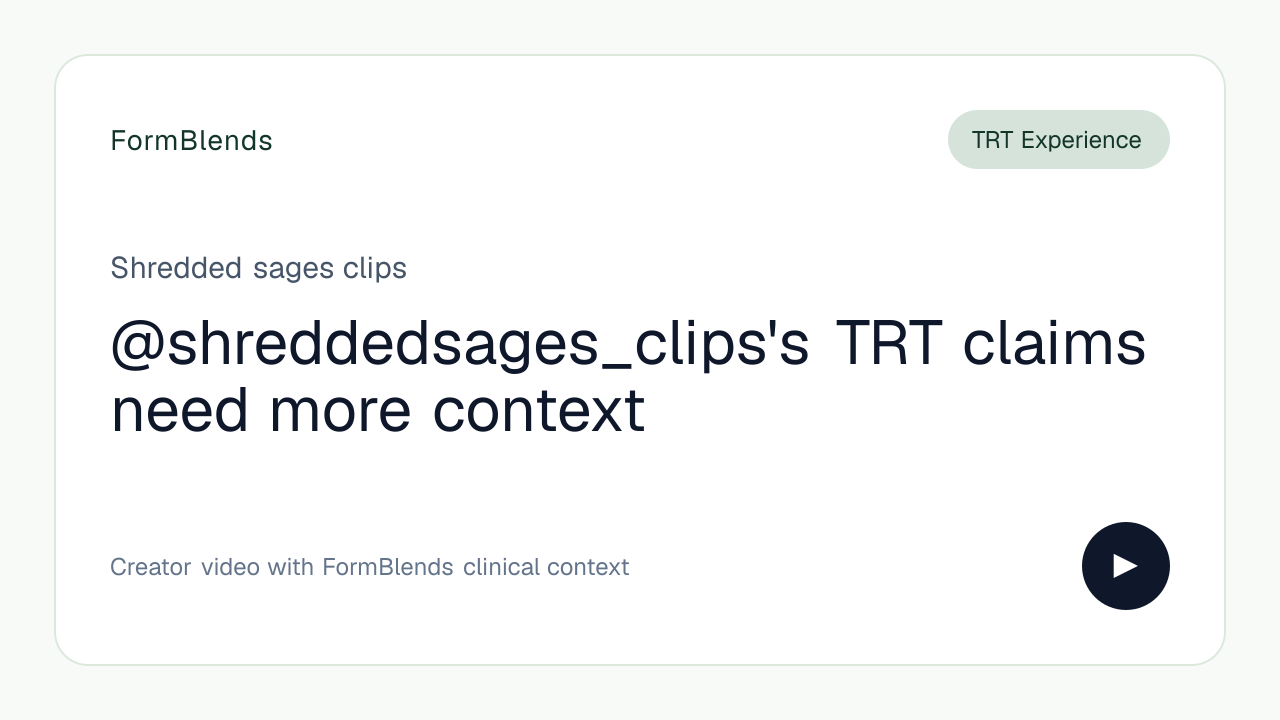@shreddedsages_clips's TRT claims need more context