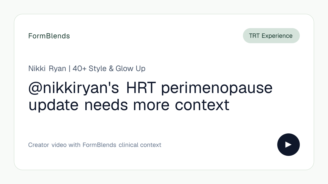 @nikkiryan's HRT perimenopause update needs more context