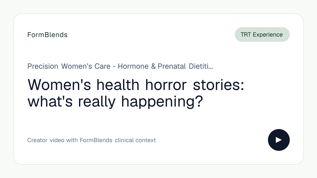 Women's health horror stories: what's really happening?