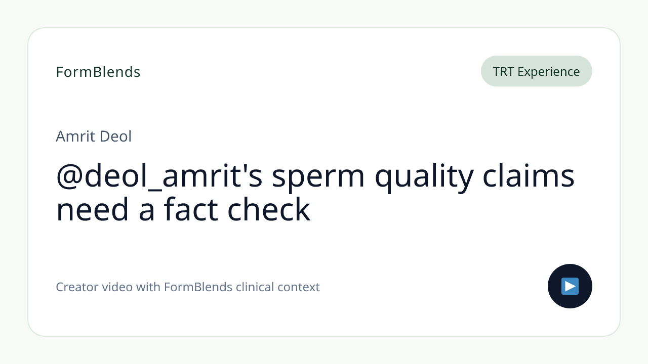 @deol_amrit's sperm quality claims need a fact check